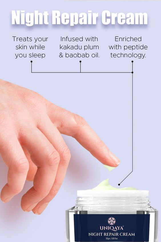 Night Repair Cream For Dry Skin